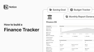 Notion Finance Tracker 2025 | How to track your finances using Notion