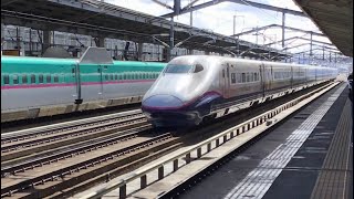 E2系J69編成回送 福島駅通過