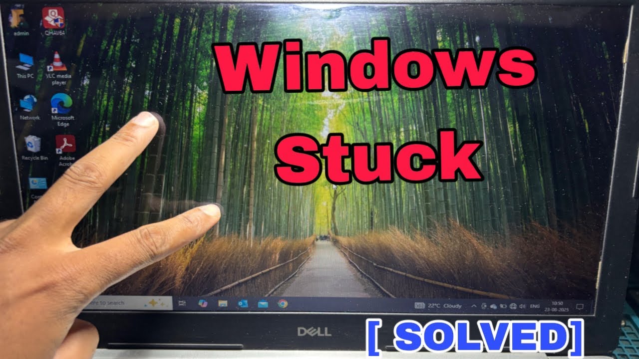 How to Fix 100%Windows Screen Display Tottely Stucking Problem in ...