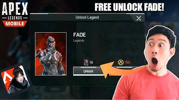 How to Unlock Fade Free✅ Apex Legends Mobile