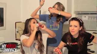 SHOTGUNNING BEERS WITH EXOTICJESS AND OLGAKAY