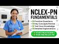 NCLEX PN Fundamentals Practice Questions 2026: Master Core Concepts & Pass First Try