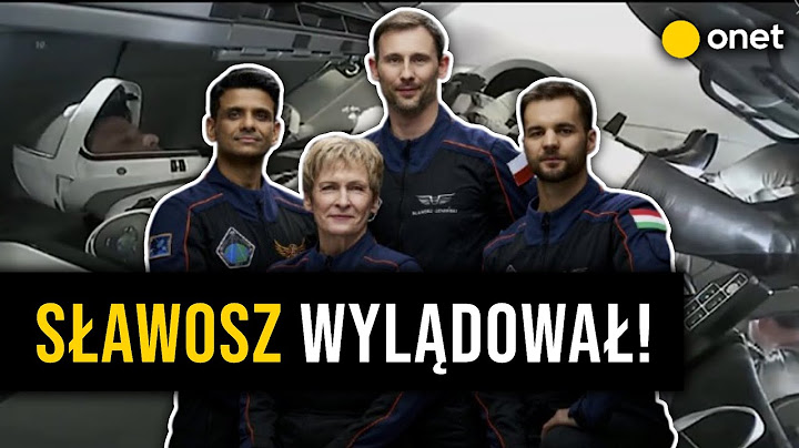 Sławosz Uznański-Wiśniewski wylądował! Powrót misji Axiom 4 na Ziemię