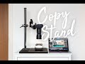 Building a copy stand to scan film for 100