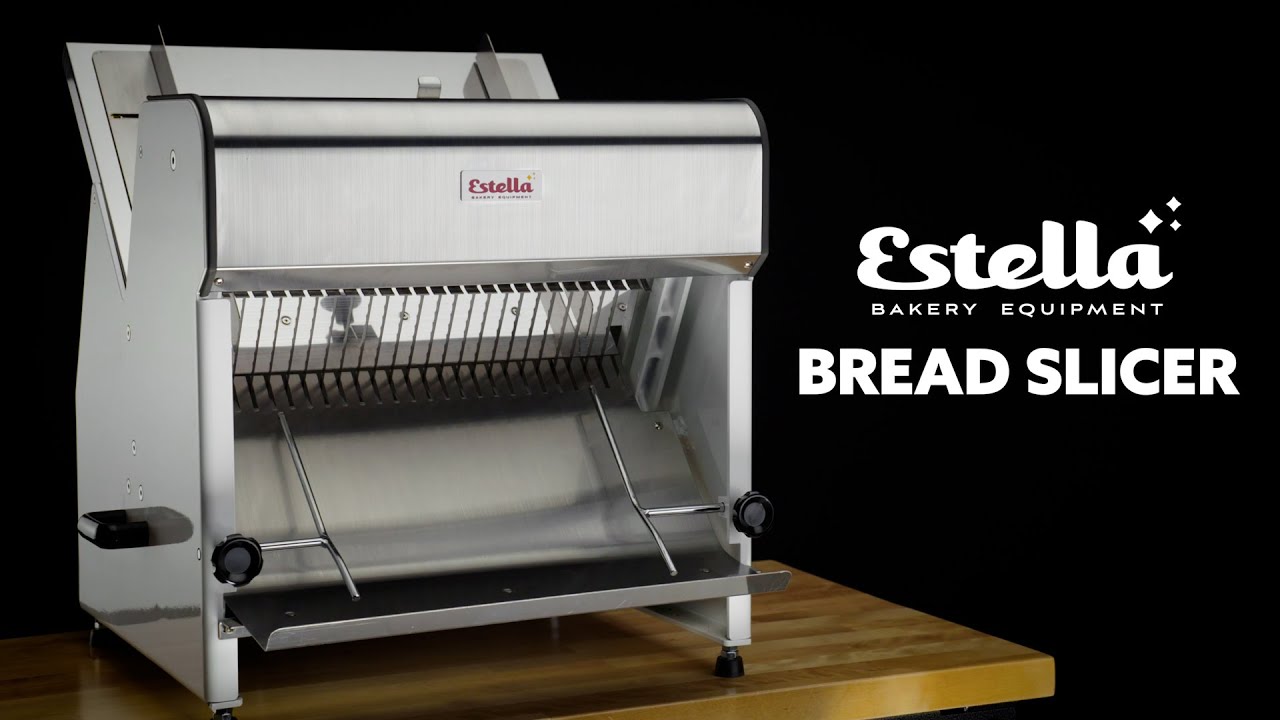 Estella Countertop Bread Slicer - 5/8 Slice Thickness, 18 3/4 Max Loaf  Length - 110V, 1/