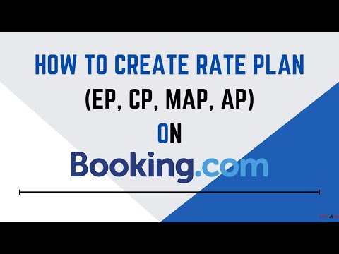How To Create Rates Plan on | Booking.com | Breakfast | Without BF | BF &  Dinner | Bf , lunch & DNR