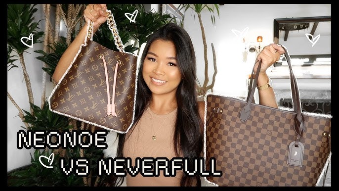 LV Neonoe Regular Size VS Noenoe BB Comparison 