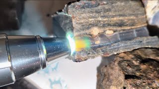 Finding Opal and other Gemstones in Petrified wood in Pennsylvania, Review: hardness testing Rocks💎💎