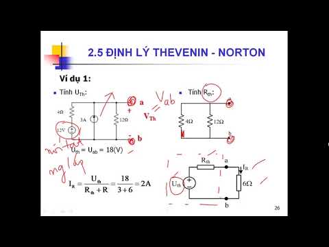 Video Định lý Thevenin - Norton - youtube