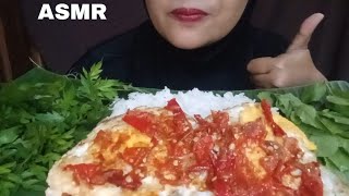 ASMR TELUR CEPLOK PEDAS MERCON || ASMR MUKBANG INDONESIA
