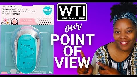 Our Point of View on We R Memory Keepers Tab Punches From Amazon