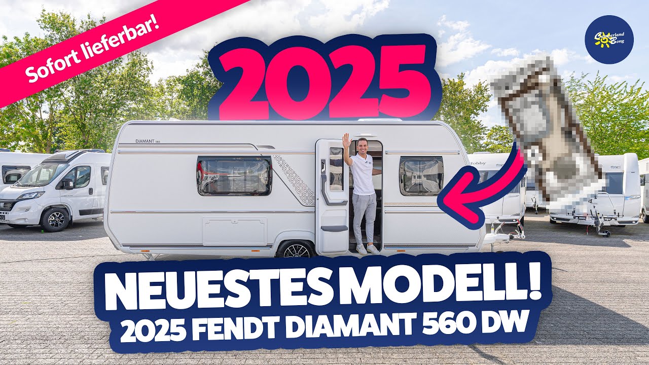 ✨JETZT NEU: 2025 Fendt Diamant 560 DW | Caravan | Test & Kaufberatung - Camperland Bong