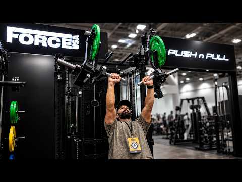 Force USA x Push n Pull Lever Arms -  First Look (Home Gym Con 2026)