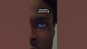 Editing Videos Expectation Vs Reality 😂😂 #skit