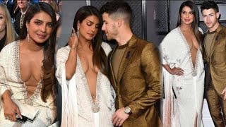 Priyanka Chopra Hot Boobs showing and Clavage show in Grammy award