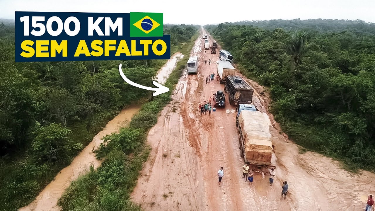 Por que a 3ª Maior BR do Brasil NÃO Foi Pavimentada?