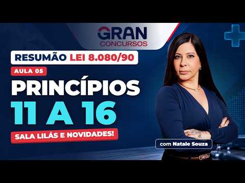 SUS Summary: Law 8080/90 | SUS Principles and Lilac Room | Class 05