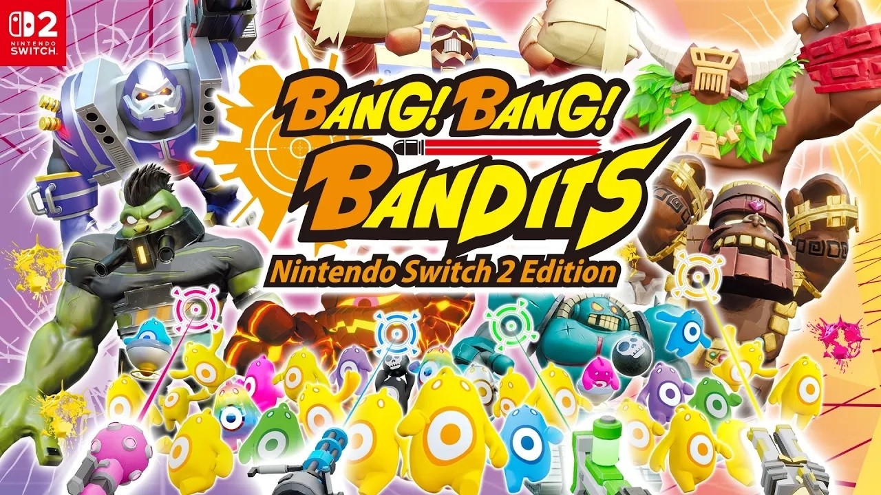 Switch バンバンバンディッツ BANG! BANG! BANDITS 2点 BANG! BANG! BANDITS Nintendo Switch 2 Edition – commaercial