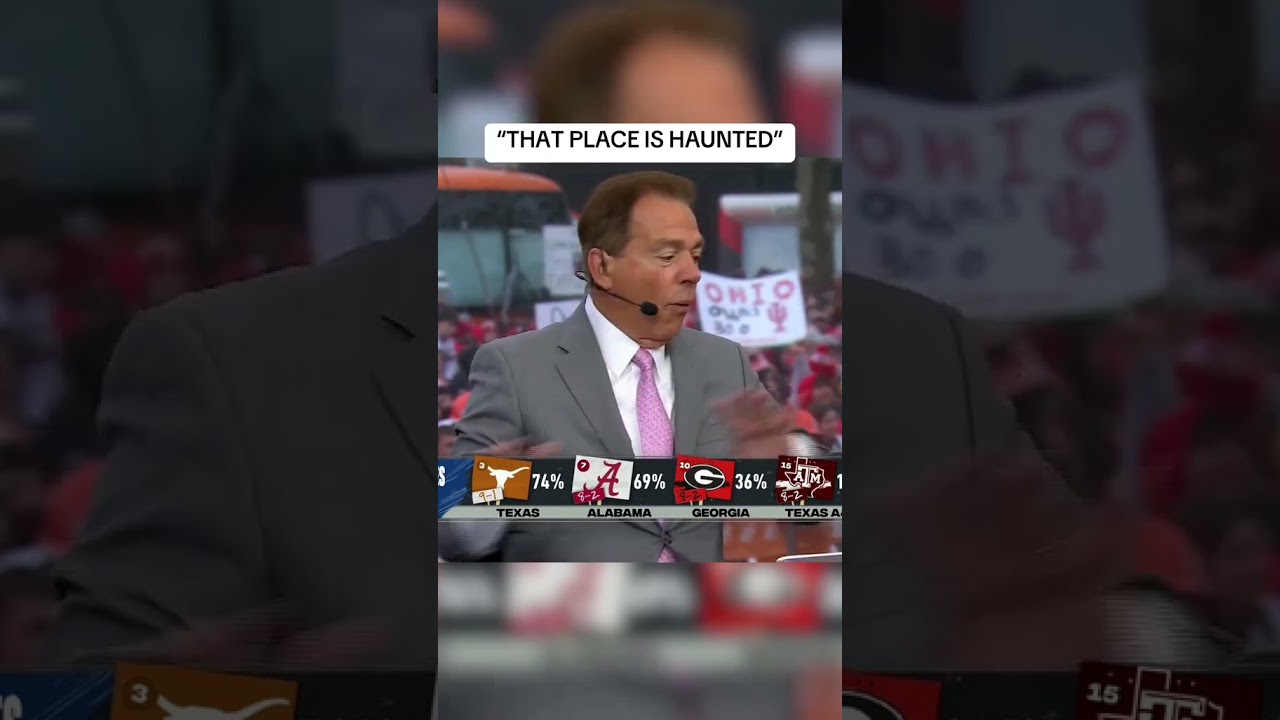 Saban warns teams about having to play at Auburn 👻