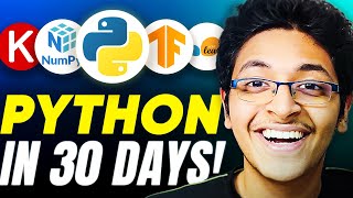 HOW I Learned Python in 30 Days? BEST Python Course