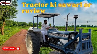Tractor Owner Review and First time Drive | Village Life | CarSelection