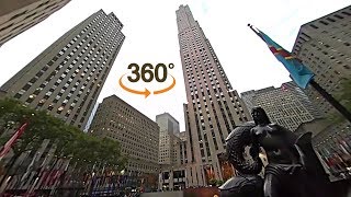 New York Rockefeller Center 360 degrees