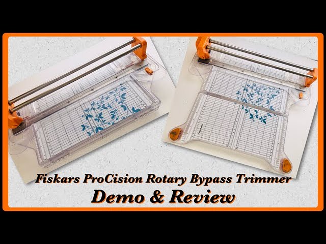 Fiskars 12 - Portable Rotary Paper Cutter/Trimmer Used Only A Few Times