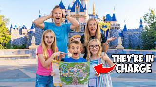 We Let Our Kids Control Our Day at Disneyland