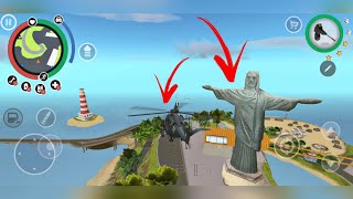 Rio Crime City: Mafia Gangster - ( Explore Crime City WITH THE STOLEN HELICOPTER) - GamePlay