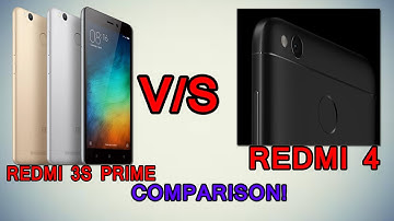 REDMI 4 vs REDMI 3S PRIME 3GB 32GB | HINDI COMPARISON