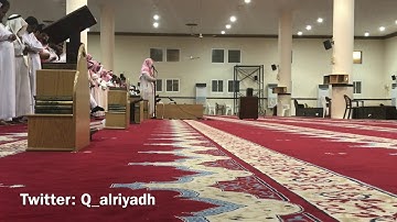عندما يتألق القارئ زايد العطية