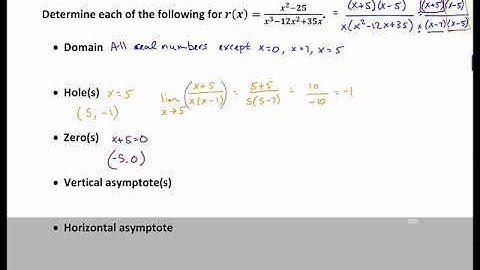 Screencast 5.5.3 Rational functions -putting it all together