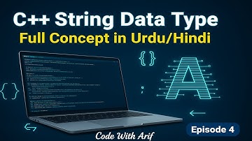 String Data Types in Dev C++  | C++ Four Class for Beginners | Complete Basic Tutorial in Urdu/Hindi