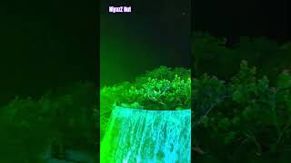 artificial water falls @ernakulathappan ground #arabicnasheed #waterfall #ernakulathappan #colors