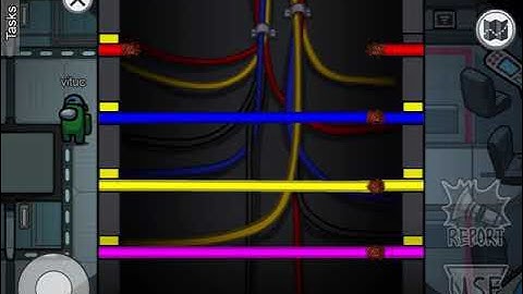 A set of perfect wires in among us ( ORIGINAL )