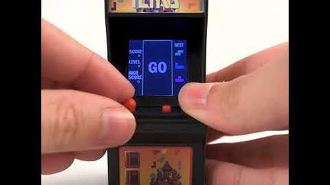 Tiny Arcade Tetris Gameplay