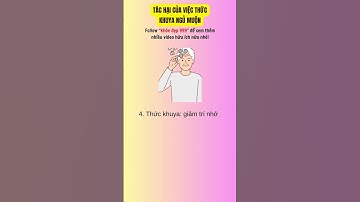 Tác hại của việc thức khuya ngủ muộn #shorts