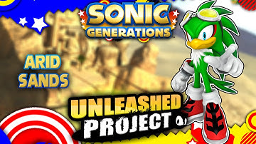 Sonic Generations - Unleashed Project Arid Sands as Jet the Hawk!