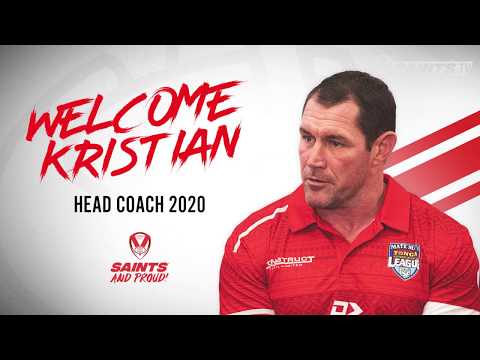 A message from our new Head Coach for 2020 - Kristian Woolf