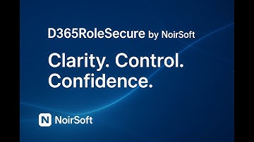 D365RoleSecure by NoirSoft | Building Trust in Dynamics 365 Security