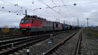 Электровоз Вл10К - 955 С Грузовым Поездом На (Сжд)