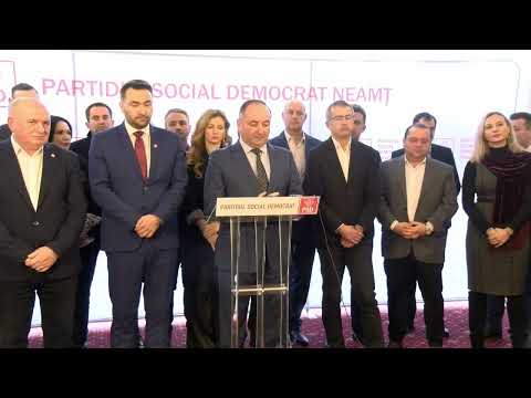 Inaugurarea sediului PSD Piatra-Neamț cu declarații de campanie electorală, ZCH NEWS - sursa ta de informații