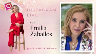 con Emilia Zaballos