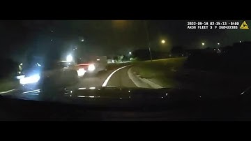 VIDEO: 2 wrong-way drivers nearly hit Tampa Police Officer head-on