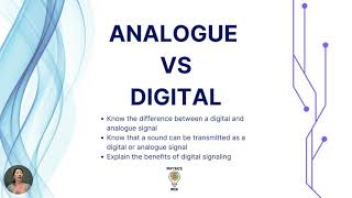 Analogue vs Digital Signals ~ IGCSE Physics topic