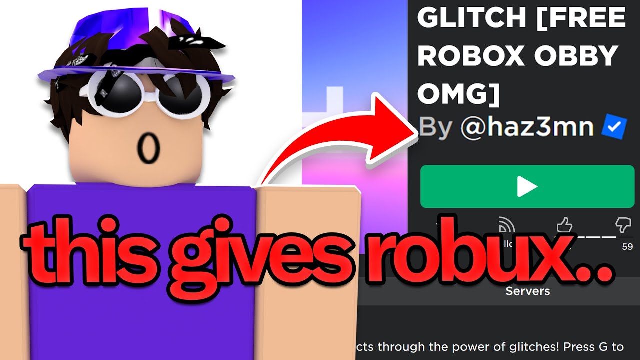 I Made a FREE Robux Obby… 