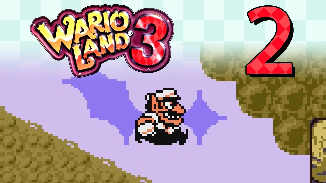 Let's Play Wario Land 3 Part 2, The Volcano's Base YouTube