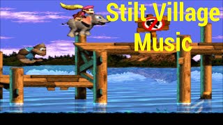 Snes Donkey Kong Country 3 Music - Stilt Village