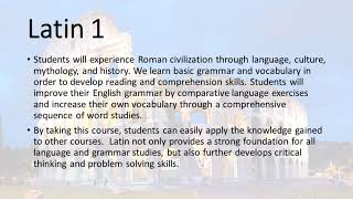 World Language Course Selection Video