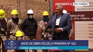 Inicio de Obra Escuela Primaria  N° 462 Lipan de Moreno